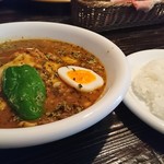 Oogetsu - 納豆とチーズのキーマカレー