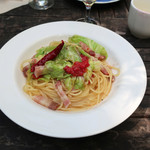 アーヴィング プレイス - パンチェッタと春キャベツ