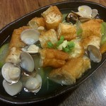 宴滿川 - 蜆、油条、へちま。凄くあっさり、旨し！