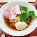麦と麺助 - 味玉中華そば