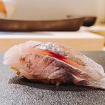 はっこく - 2018.5.  えぼ鯛昆布〆