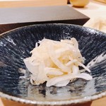 はっこく - 2018.5.  新玉葱のポン酢かけ