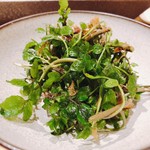 はっこく - 2018.5.  クレソンのおかか醤油和え