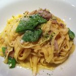 イタリア料理 カンパニュラ - 鶏肉のタリアテッレ　白ワイン風味