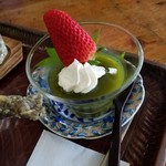 ドライブイン やまびこ - デザートまで付いてきます