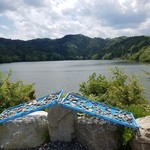 ドライブイン やまびこ - しいたけ干してました