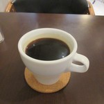 ガルカーリー - 最後はセットの飲み物にホットコーヒーを選んで少しゆっくりさせてもらいました。