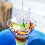 デザートカフェ ハチドリ - 青リンゴ・紅茶・ハーブのパフェ