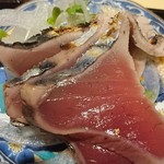 さ行 - 初鰹、新玉ねぎドレッシングで