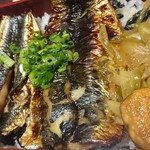 さ行 - 2018年5月お食事(鰯とあん肝丼)