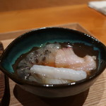 日本料理 幸庵 - 車海老、アオリイカ、蛤