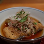 日本料理 幸庵 - 大長茄子と鰻の煮物アップ