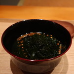 日本料理 幸庵 - つゆもずくのお茶漬け