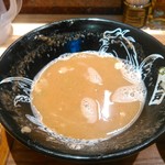 中華蕎麦 とみ田 - スープ割り