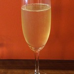 ビストロ ルミエル - ランチドリンクの泡400円は嬉しい