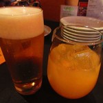 ジュイップ - 生ビールとグレープフルーツジュース