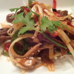 中国酒家 大三元 - 牛肉細切り炒め