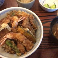 天ぷら 逢坂 - 天丼1500円