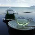 ウエストコースト - 注ぐと綺麗なグリーンのお茶