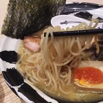 MENYA MUSASHI BUKOTSU - 1805_MENYA MUSASHI BUKOTSU -麵屋武蔵武骨-Kota Kasablanka_Chicken Teriyaki White(S)＠38,000Rp(鶏白湯らーめん)麺リフト