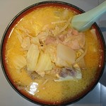 食堂ニューミサ - 2018年5月 とん汁ラーメン　800円