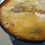 食堂ニューミサ - 2018年5月 とん汁ラーメン　800円