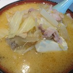 食堂ニューミサ - 2018年5月 とん汁ラーメン　800円