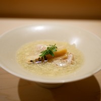 鮨 あらい - ハマグリのスープ