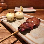 とり喜 - 小たまねぎ + ちぎも