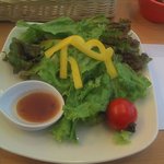 コーヒーハウス 楓 - ランチのサラダ