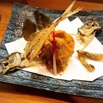 小魚料理 とみ助 - 毎回必ずオーダーするアジフライは至極の一品です‼︎(o^^o)