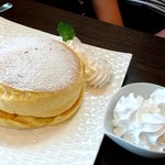 ハナハナカフェ - 生クリームマウンテン