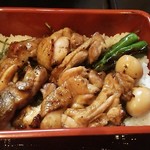 酒菜家　おあじ - 料理写真:赤鶏さつま焼き鳥重。