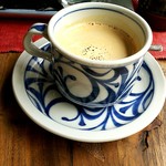 cafeルソー 森の美術室 - 珈琲¥180(ランチセット¥100)