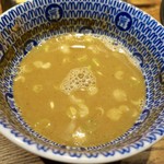 中華蕎麦 とみ田 - スープ割り