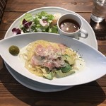 SEIA cafe＆bar  - 今月のパスタプレート。
            税込750円。
            美味し。