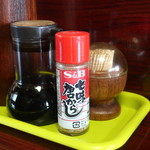 魚料理 ホノルル食堂 - 卓上調味料