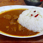 糸力 - マトンカレー700円