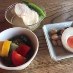 そば舎 あお - お通し