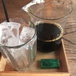 そば舎 あお - アイスコーヒー