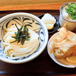 ふる里うどん  - ぶっかけ冷とかしわ天