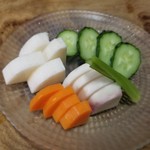 かぶと - 御新香(糠漬)