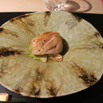 日本料理 みや  - 30年5月　ノドグロ、春キャベツ炭火焼き