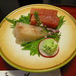 うなぎ 善 - 刺身盛り