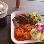 Barefoot Beach Cafe - ステーキ＆スリンプ・コンボ