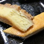 Taishoudou - 濃厚なベイクドチーズケーキで、一本でお腹いっぱいになります！