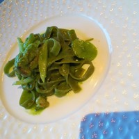 アーティスト カフェ - ほうれん草のタリアテッレ