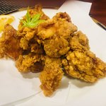 錦江湾 - 地鶏の唐揚げ。