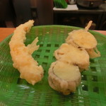 天ぷら だるま - 野菜＆エビ
