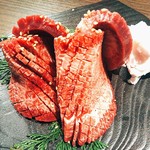肉処 牛宿 - タンステーキ